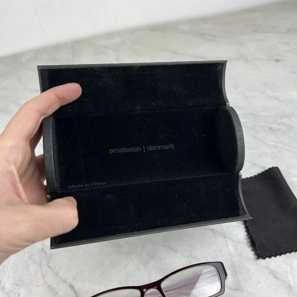 PRODESIGN DENMARK EYEGLASSES Womens AUBERGINE Purple 7611 c.3032 With Case